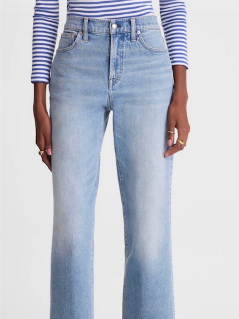 Madewell perfect vintage wide-leg crop Jean
